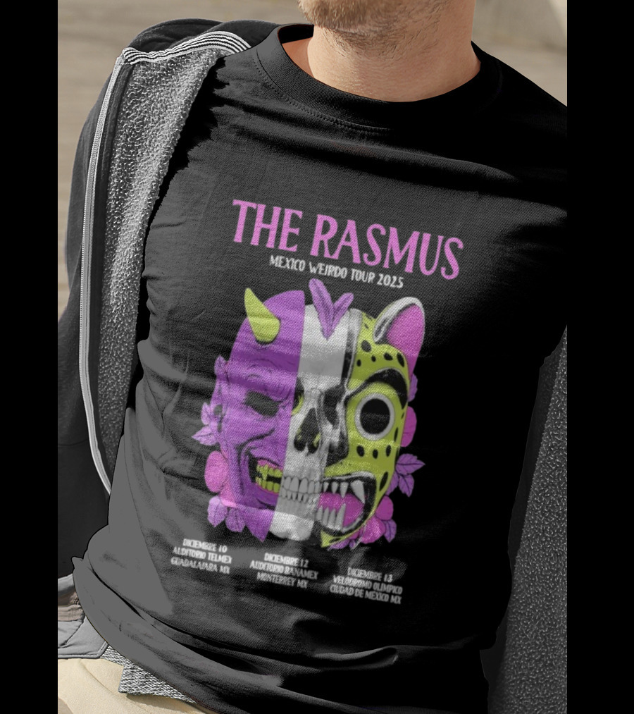 The Rasmus Mexico Weird Tour 2025 Auditorio Telmex Guadalajara Dec 10 T-Shirt