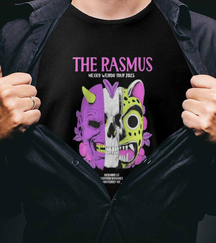 The Rasmus Mexico Weird Tour 2025 Auditorio Telmex Guadalajara Dec 10 T-Shirt