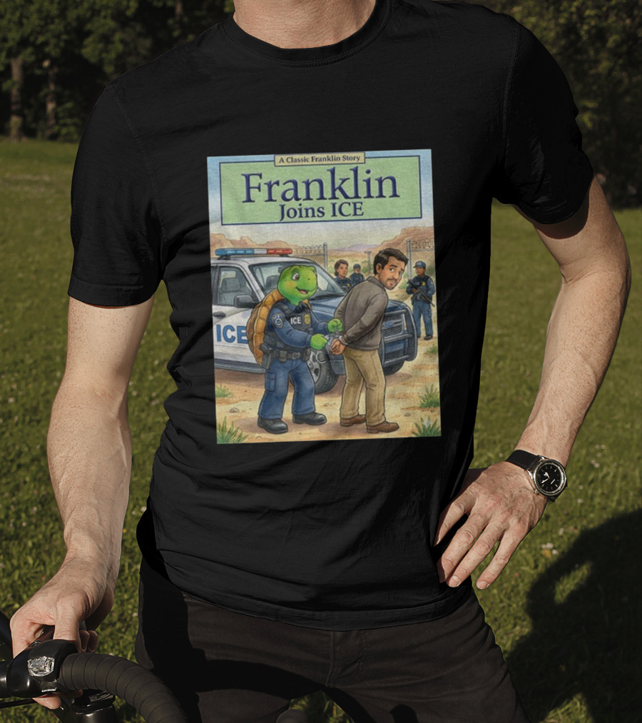 A Classic Franklin Story Turtle Police ICE Adventure T-Shirt