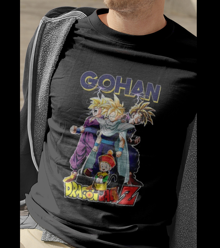 Gohan Dragon Ball Z Super Saiyan Anime Classic Characters T-Shirt