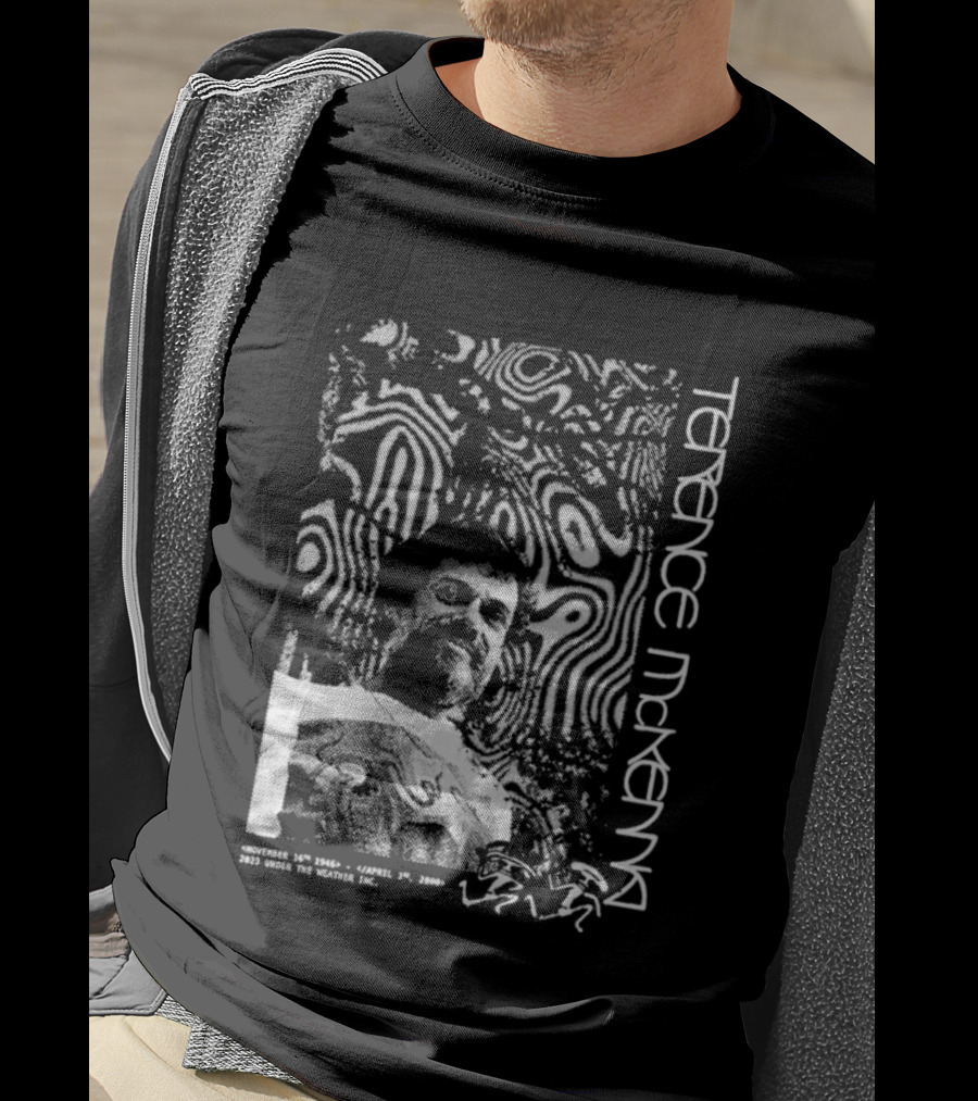 Terence Mckenna Psychedelic Influence Elements T-Shirt