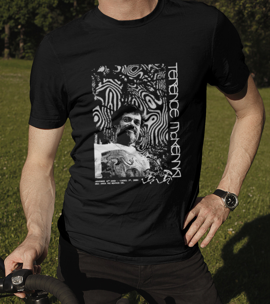 Terence Mckenna Psychedelic Influence Elements T-Shirt