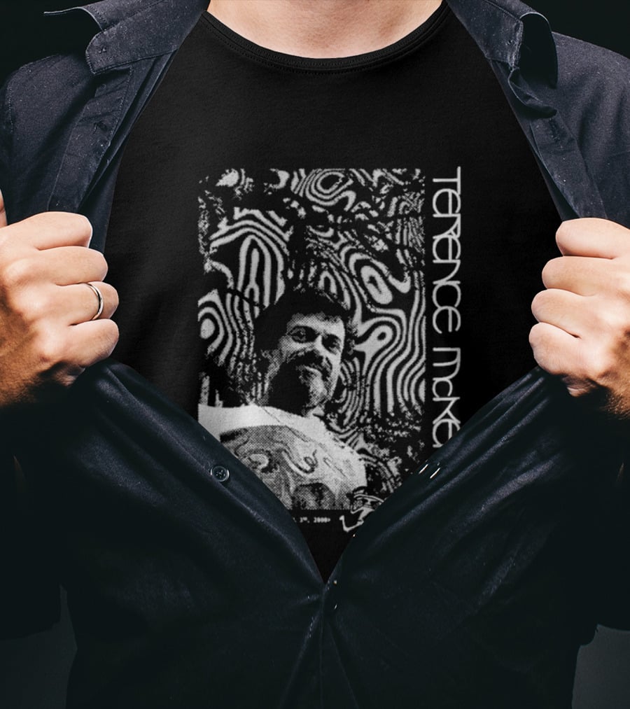 Terence Mckenna Psychedelic Influence Elements T-Shirt