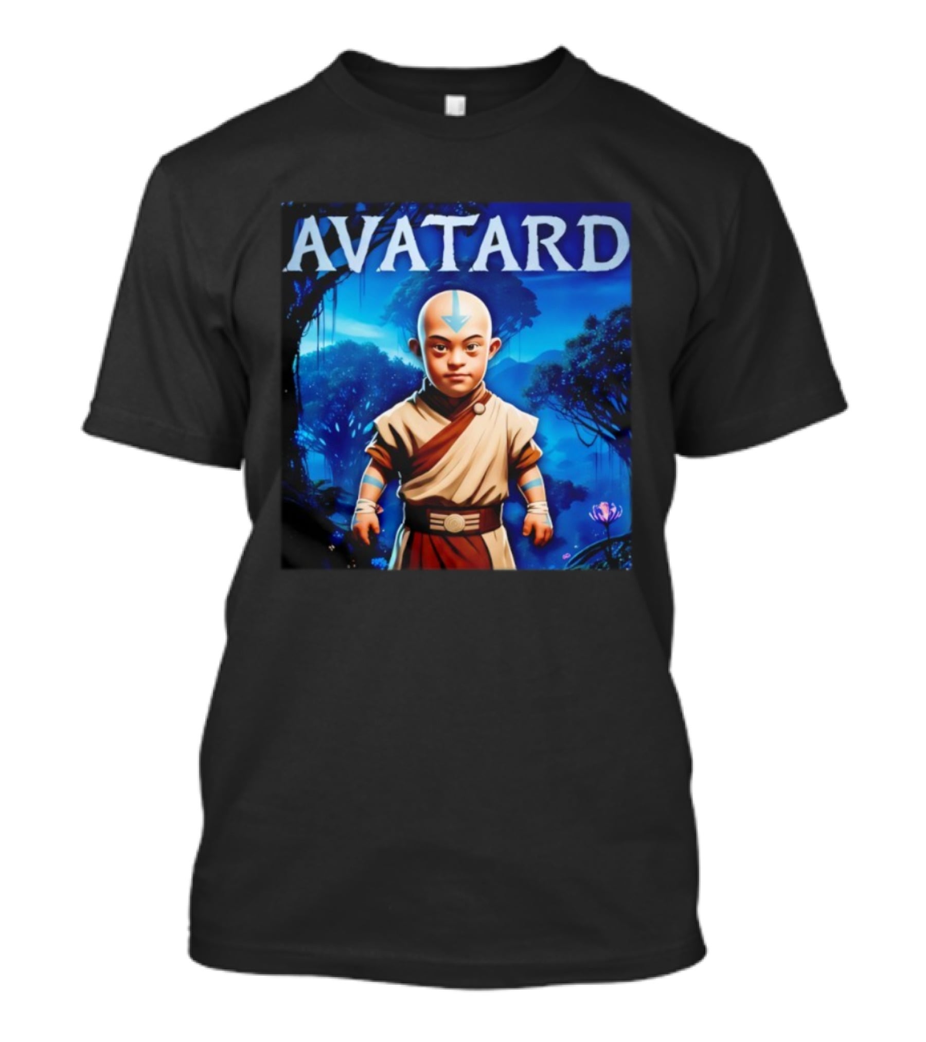 Avatard The Last Airbender Inspired Monk Parody T-Shirt
