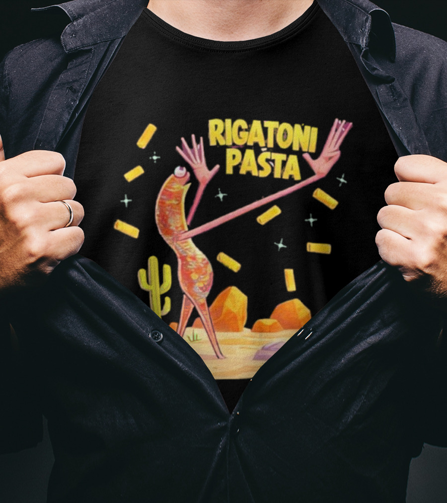 Rigatoni Pasta Marcus Worm Desert Adventure T-Shirt