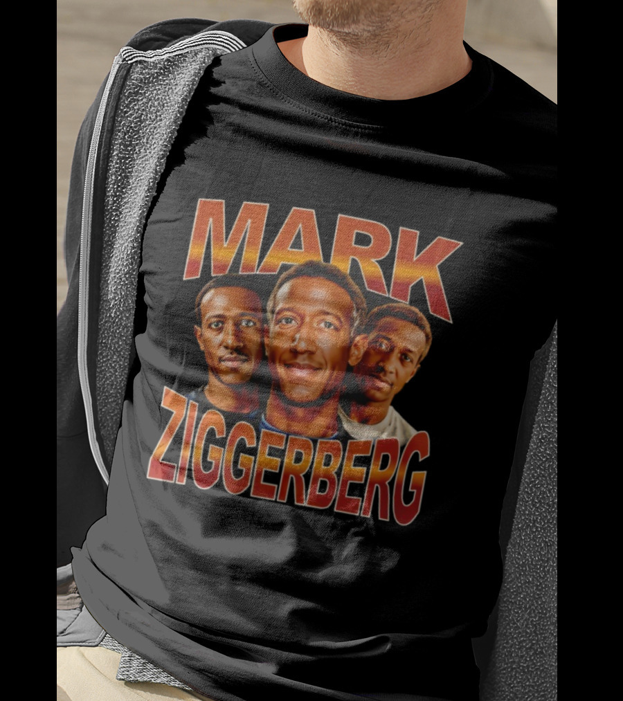 Mark Ziggerberg Trio Portrait T-Shirt