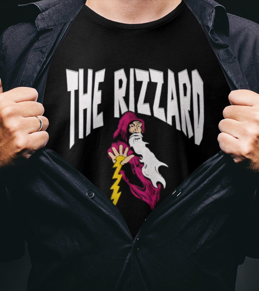 The Rizzard Wizard Lightning Magic T-Shirt