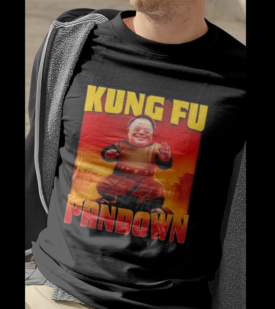 Kung Fu Pandown Kung Fu Mastery Empowerment Mood Xa T-Shirt