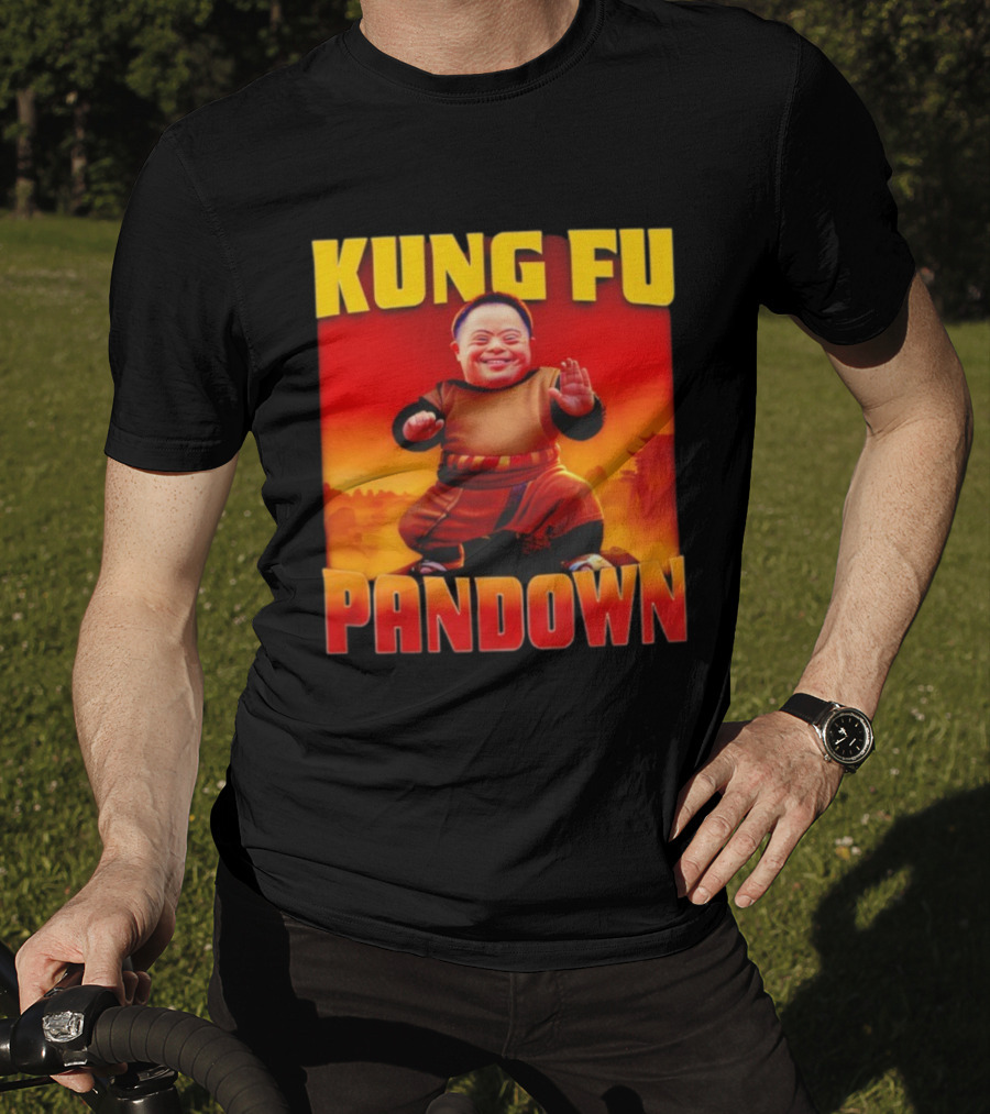 Kung Fu Pandown Kung Fu Mastery Empowerment Mood Xa T-Shirt