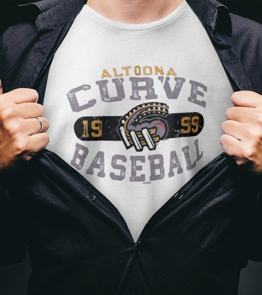 Altoona Curve 1999 Baseball Logo Vintage Style T-Shirt