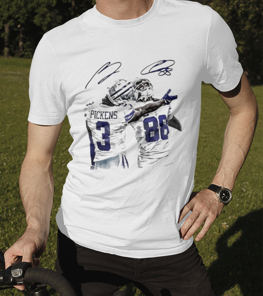 CeeDee Lamb And George Pickens NFL Football Duo 3 And 88 T-Shirt