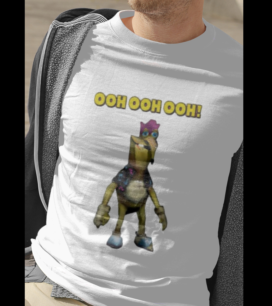 Ooh Ooh Ooh Meme Character With Funny Colorful Outfit T-Shirt