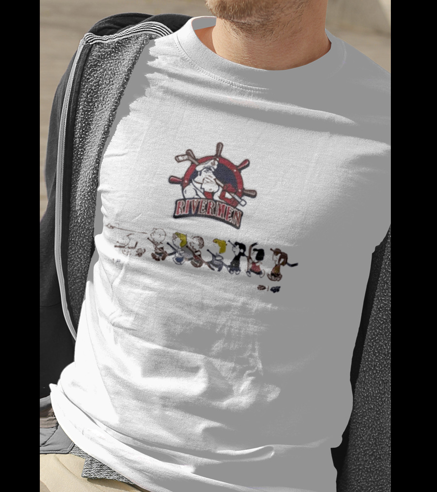 Peoria Rivermen Snoopy Peanuts Characters 2025 T-Shirt