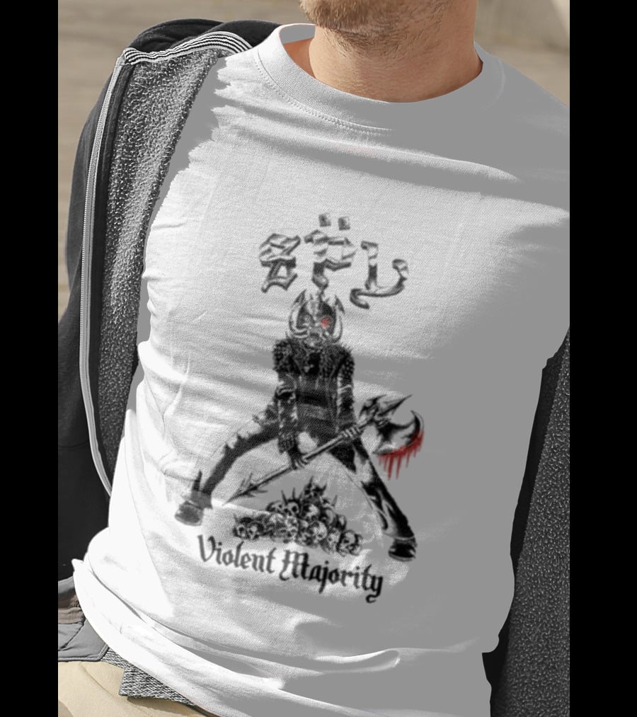 Spy Motorhead Violent Majority Aggressive Warrior Concept T-Shirt