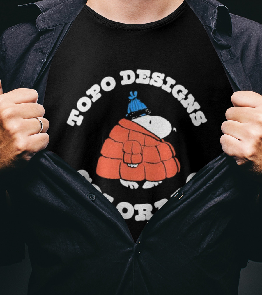 Topo Designs Snoopy Colorado Puffy Coat T-Shirt