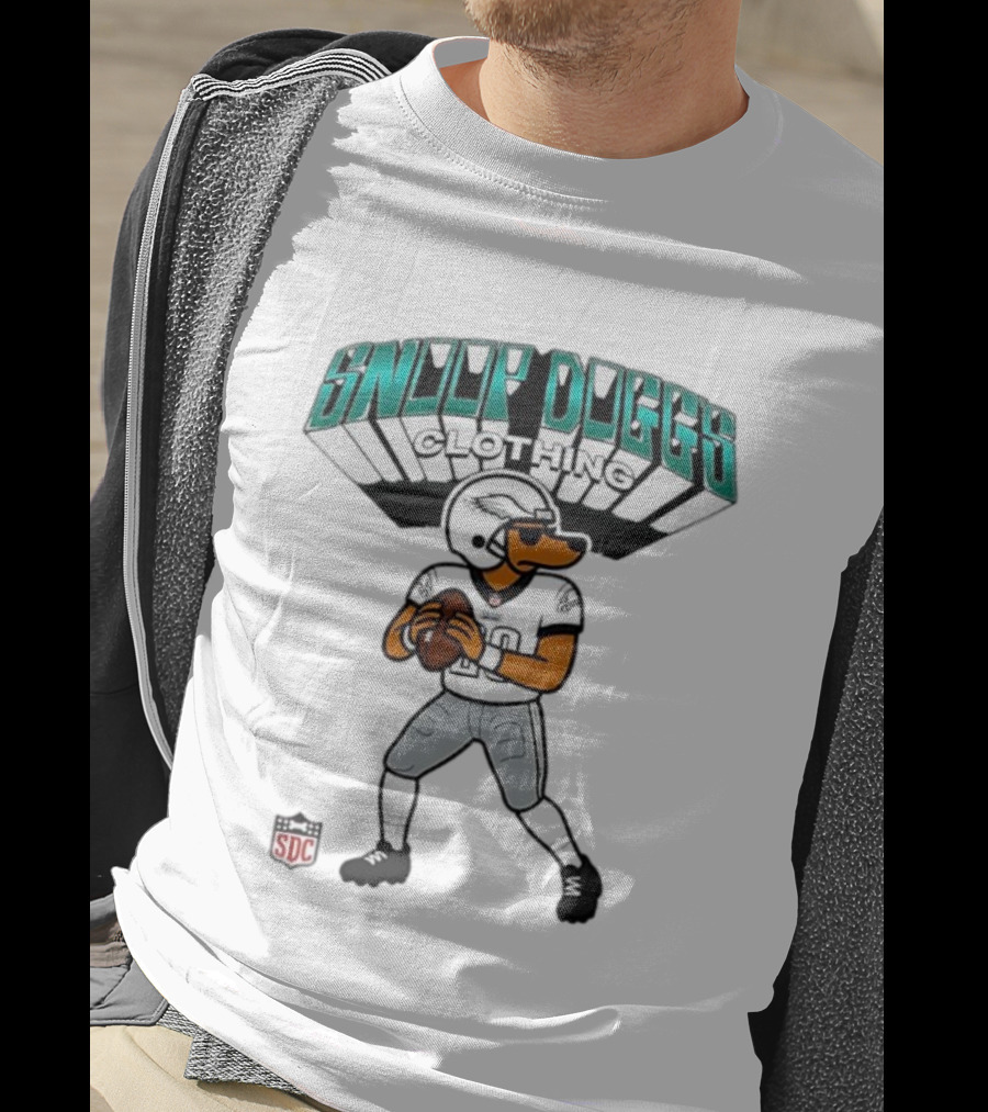 Snoop Dogg Clothing Philadelphia Eagles Football Character SDC T-Shirt