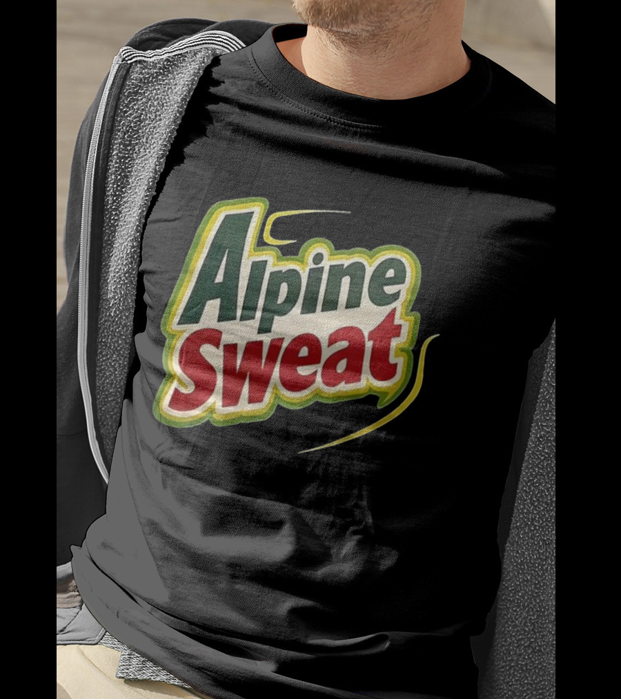 Alpine Sweat Vintage Style Beverage Nostalgia T-Shirt
