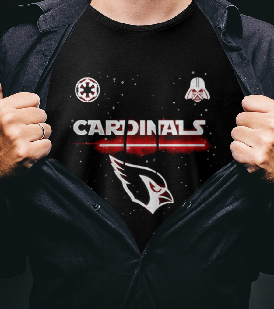 Cardinals Empire Darth Vader Star Wars Collaboration T-Shirt