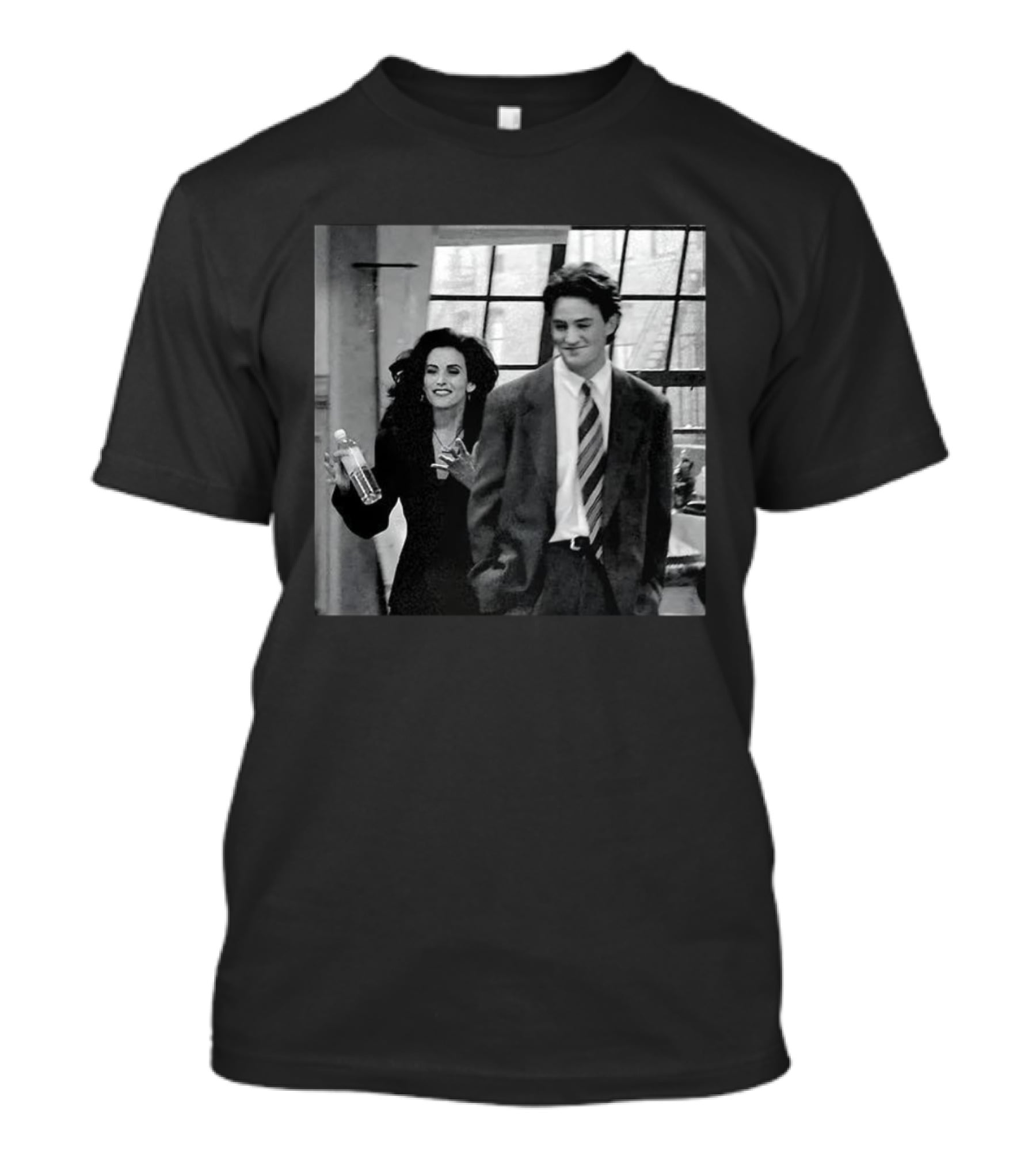 Chandler Bing Courteney Cox Friends 90s Sitcom Vintage T-Shirt