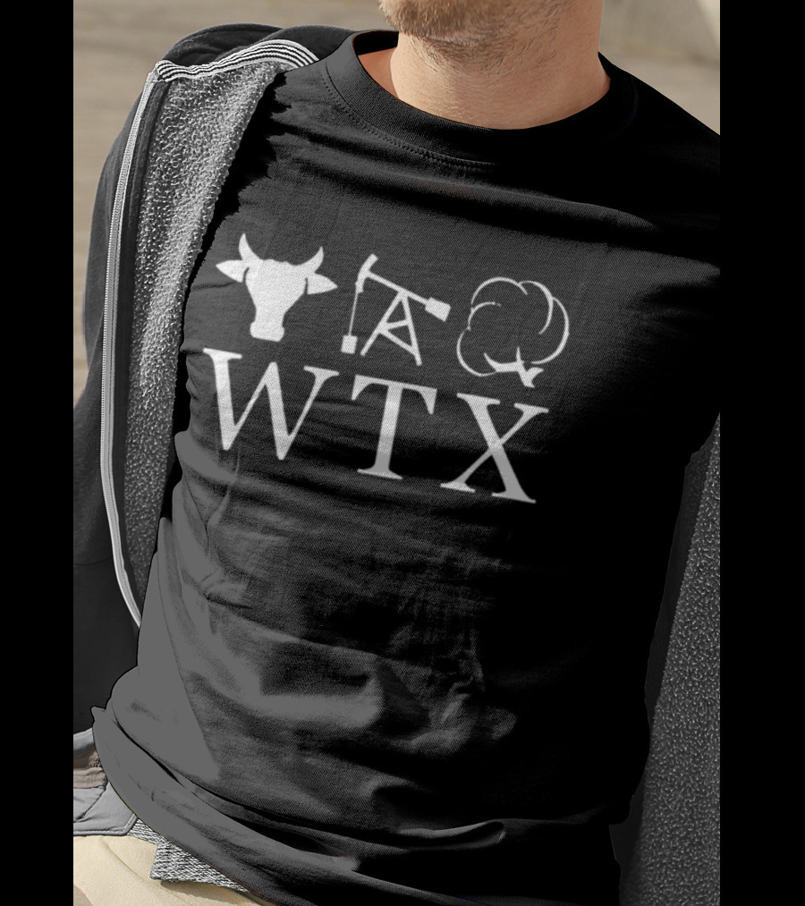 Cody Campbell WTX Support Texans Jodey Arrington Cow Oil Rig Cotton T-Shirt