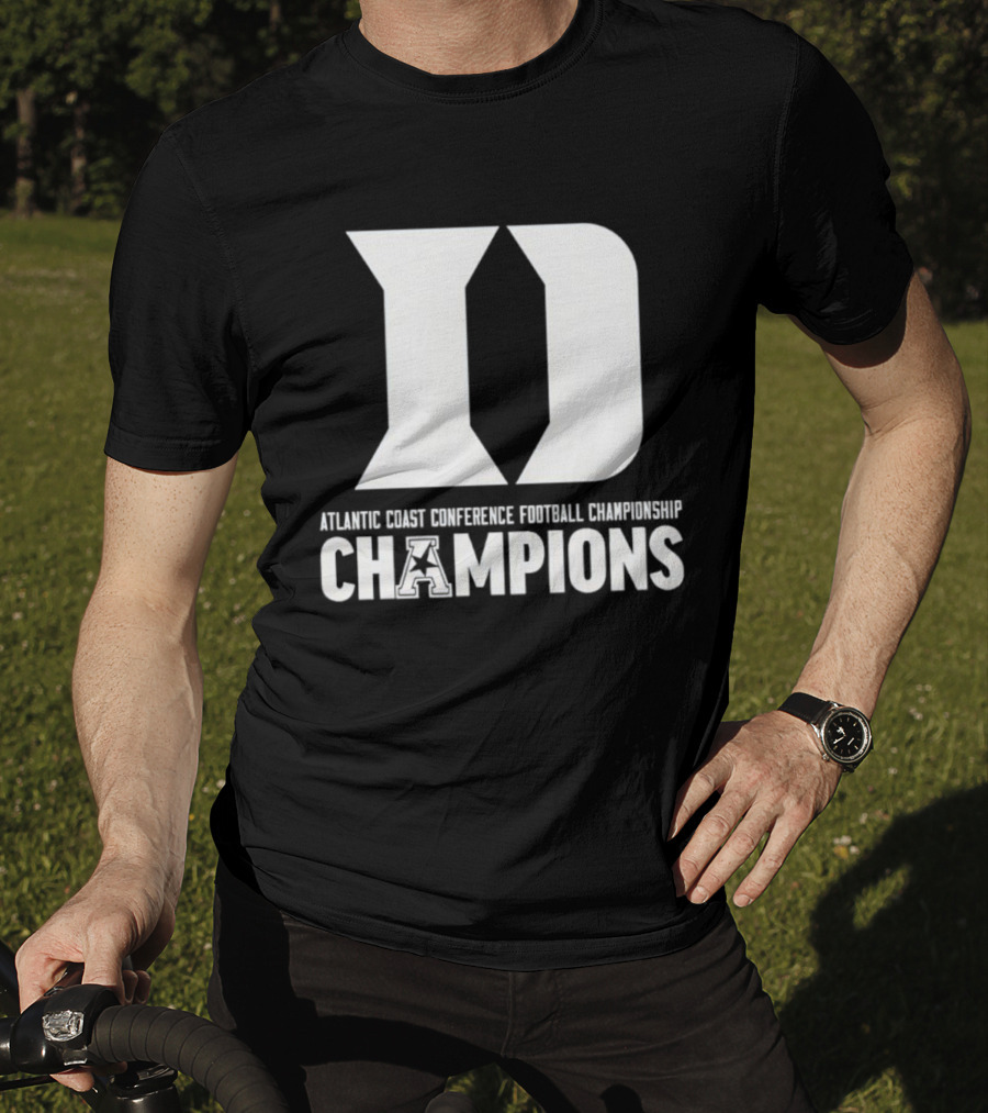Duke Blue Devils Atlantic Coast Conference Football Champions T-Shirt