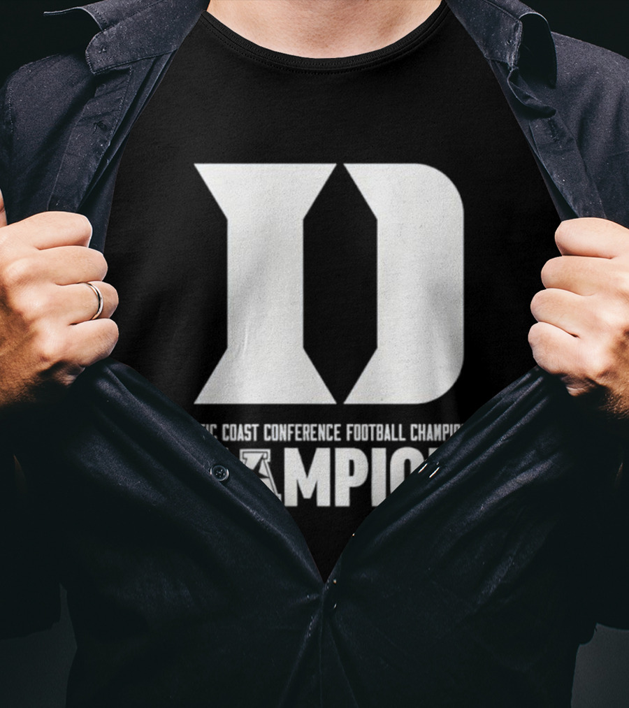 Duke Blue Devils Atlantic Coast Conference Football Champions T-Shirt