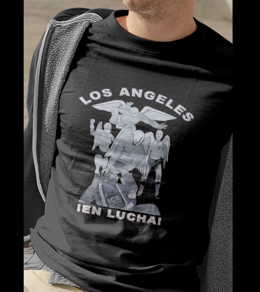 Los Angeles Lucha Libre Wrestlers Angel Wings ¡En Lucha! T-Shirt