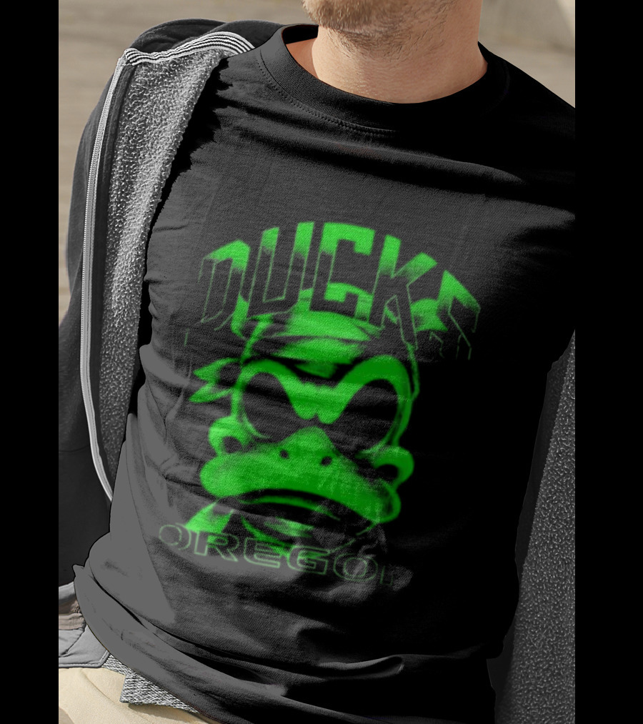 Oregon Ducks Mummy Duck Football Team T-Shirt