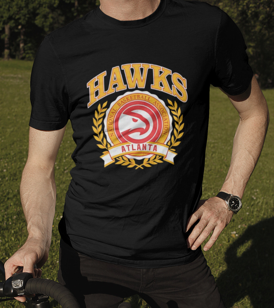 Atlanta Hawks National Basketball Association Crest T-Shirt