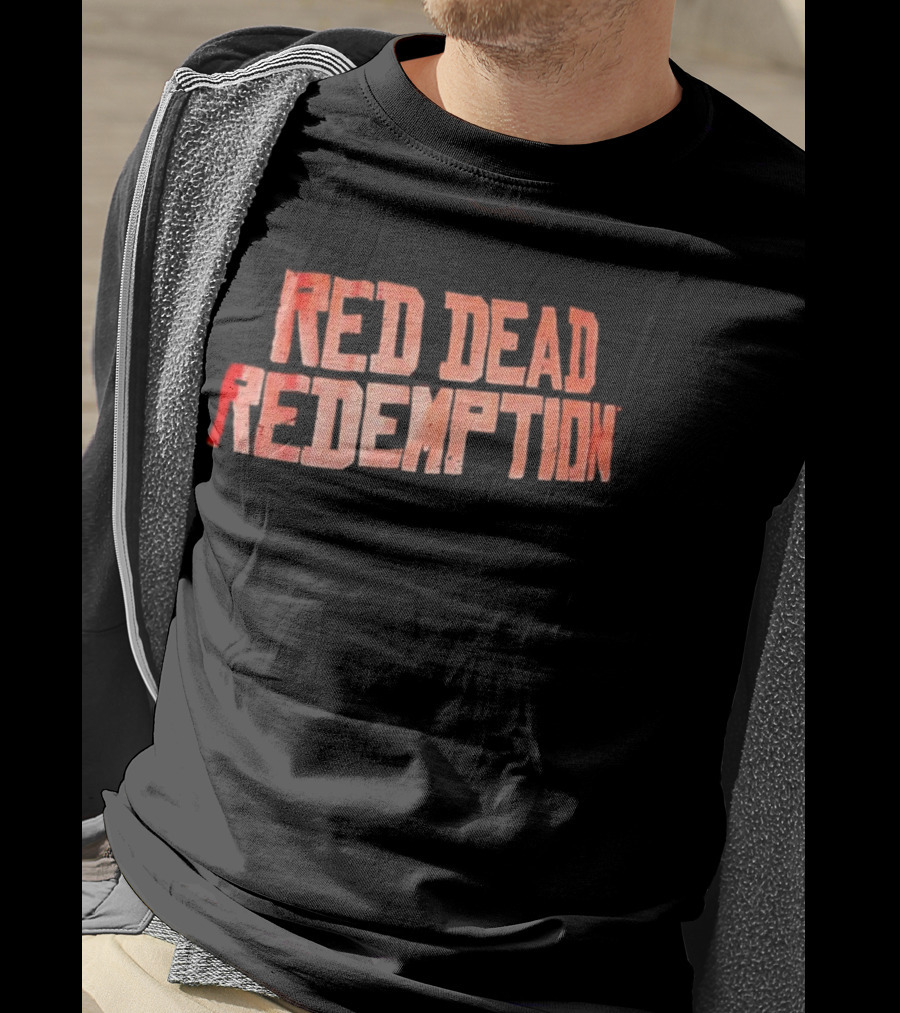 Red Dead Redemption Gaming Iconic Title T-Shirt