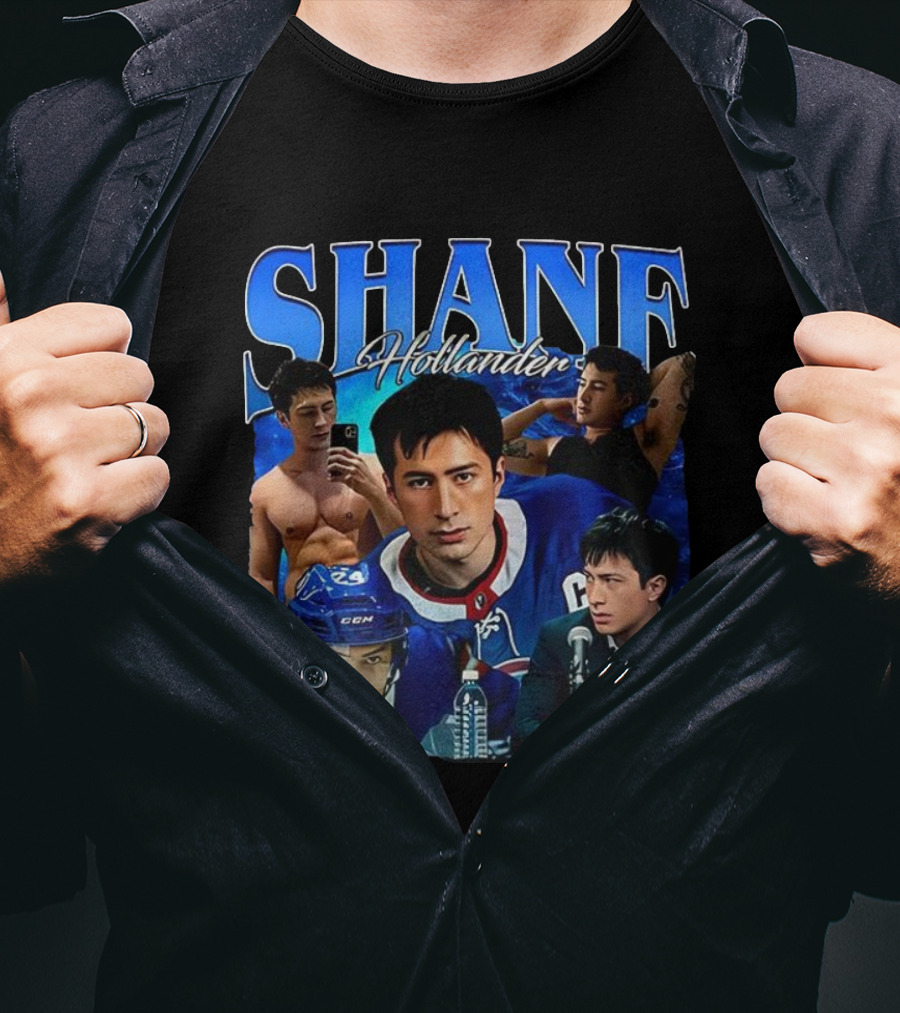 Shane Hollander Heated Rivalry TV Series Iconic Moments T-Shirt