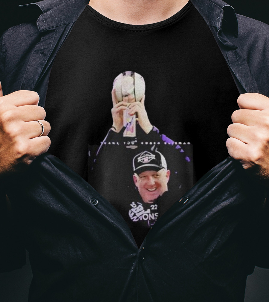 Thank You Coach Klieman Big 12 Champions 2022 T-Shirt