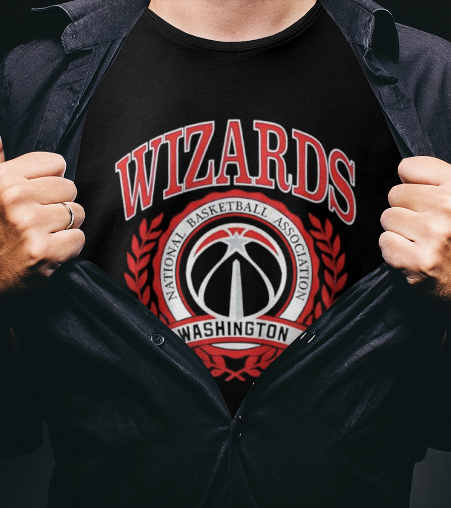 Naional Basketball Association Wizards Washington Crest T-Shirt