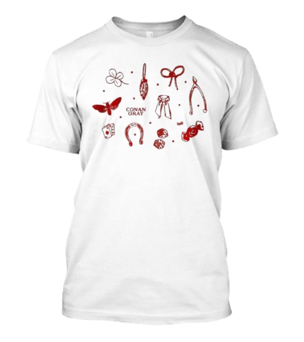 Conan Gray Knick-Knack Charms And Symbols Collection T-Shirt