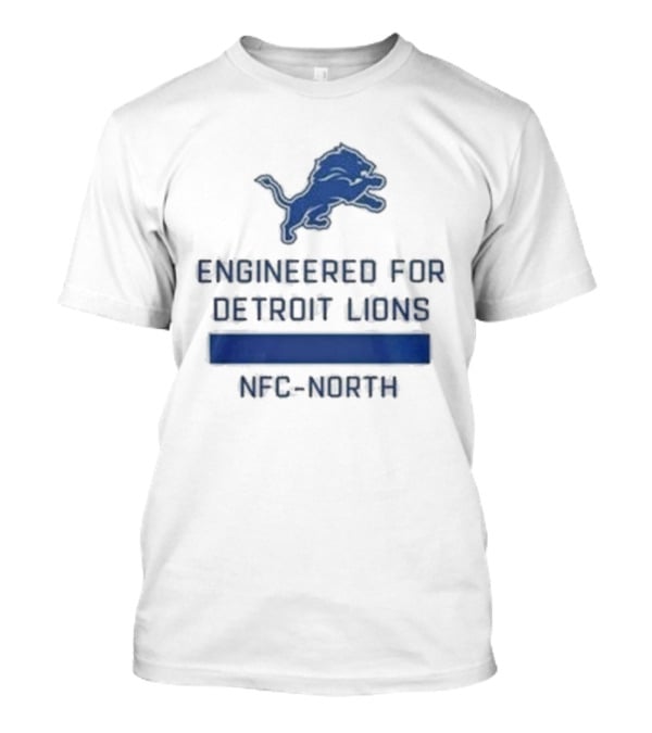 Engineered For Detroit Lions NFC-North T-Shirt