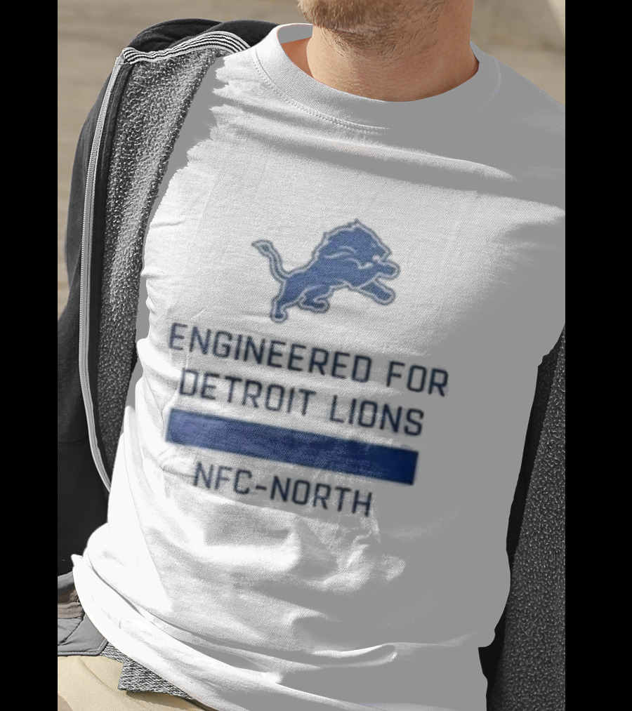 Engineered For Detroit Lions NFC-North T-Shirt