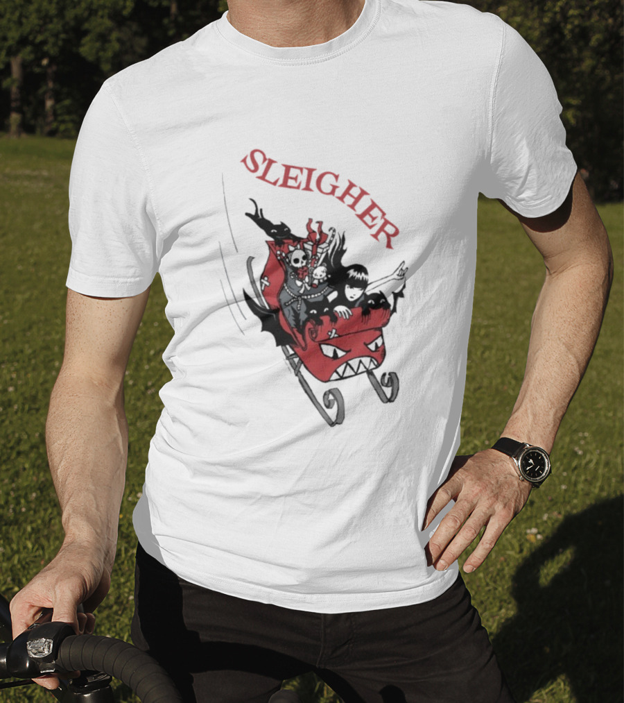 Sleigher Emily Strange Christmas T-Shirt