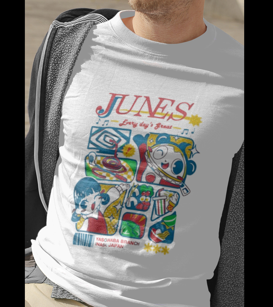 June’s Every Day’s Great Yasoinaba Branch Inaba Japan Persona Inspired Visuals T-Shirt
