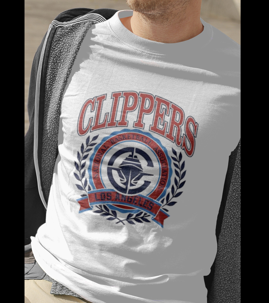 Los Angeles Clippers National Basketball Association Crest Clippers T-Shirt
