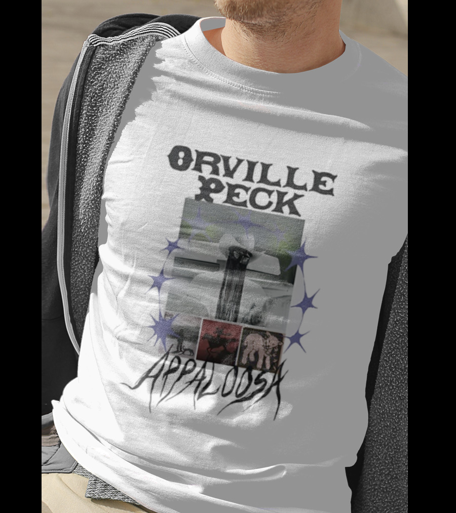 Orville Peck Appaloosa Cowboy Horse Starlit Theme T-Shirt