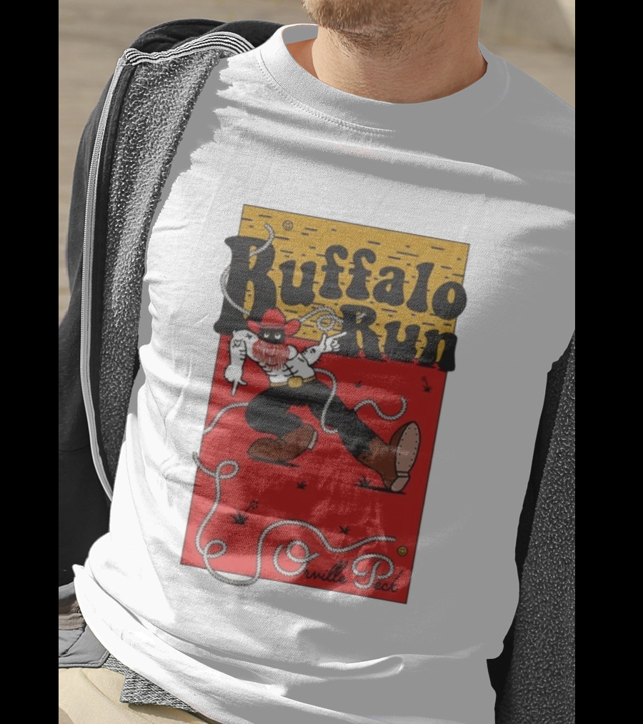 Buffalo Run Orville Peck Rope Cowboy Red Hat Boots T-Shirt