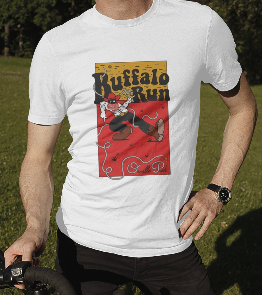 Buffalo Run Orville Peck Rope Cowboy Red Hat Boots T-Shirt