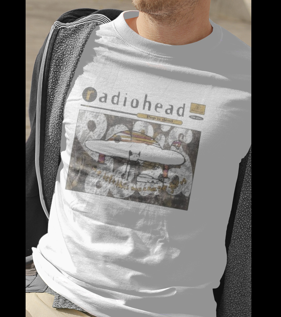 Radiohead Parlophone Pop Is Dead He Left This Message For Us T-Shirt