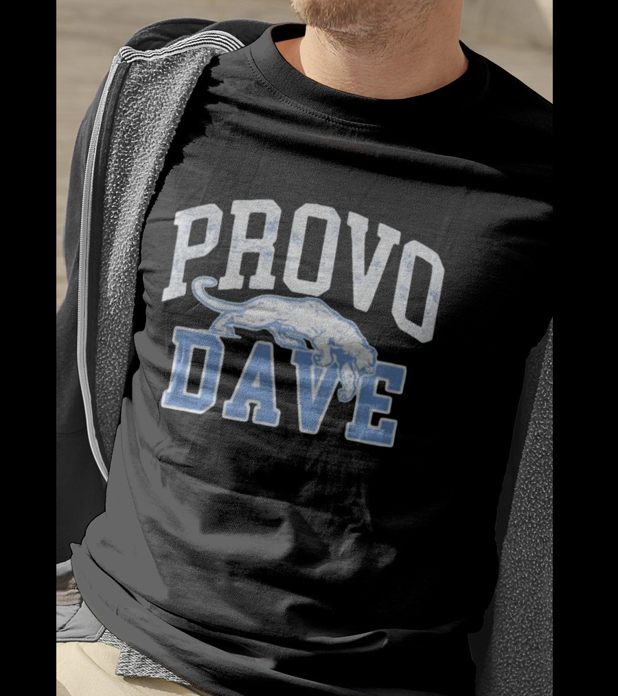 Provo Dave BYU Cougars Panther Vintage Style T-Shirt