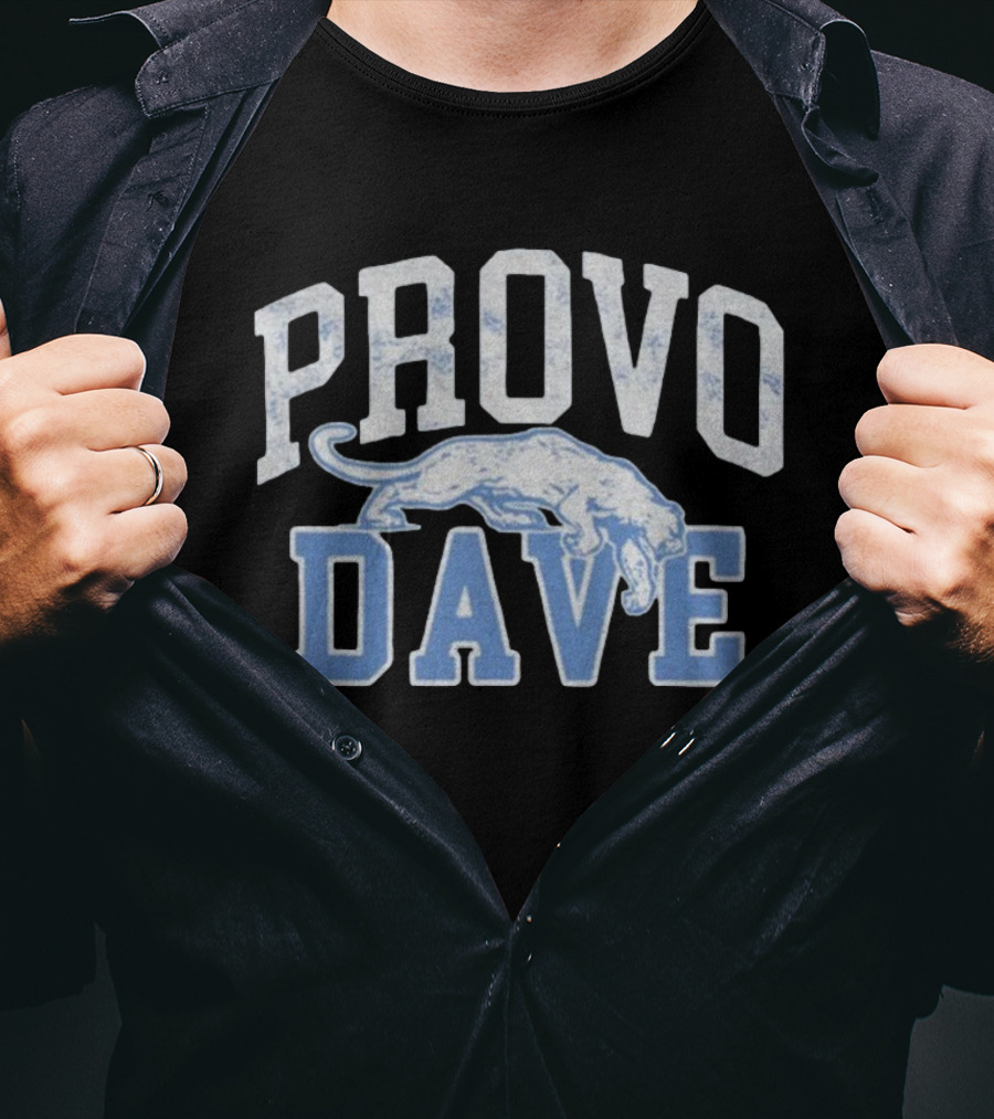 Provo Dave BYU Cougars Panther Vintage Style T-Shirt