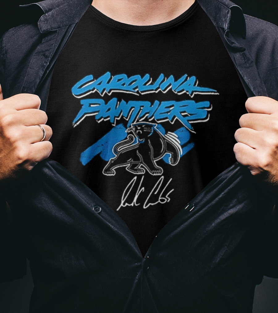Carolina Panthers Luke Combs Signature Since 1995 T-Shirt