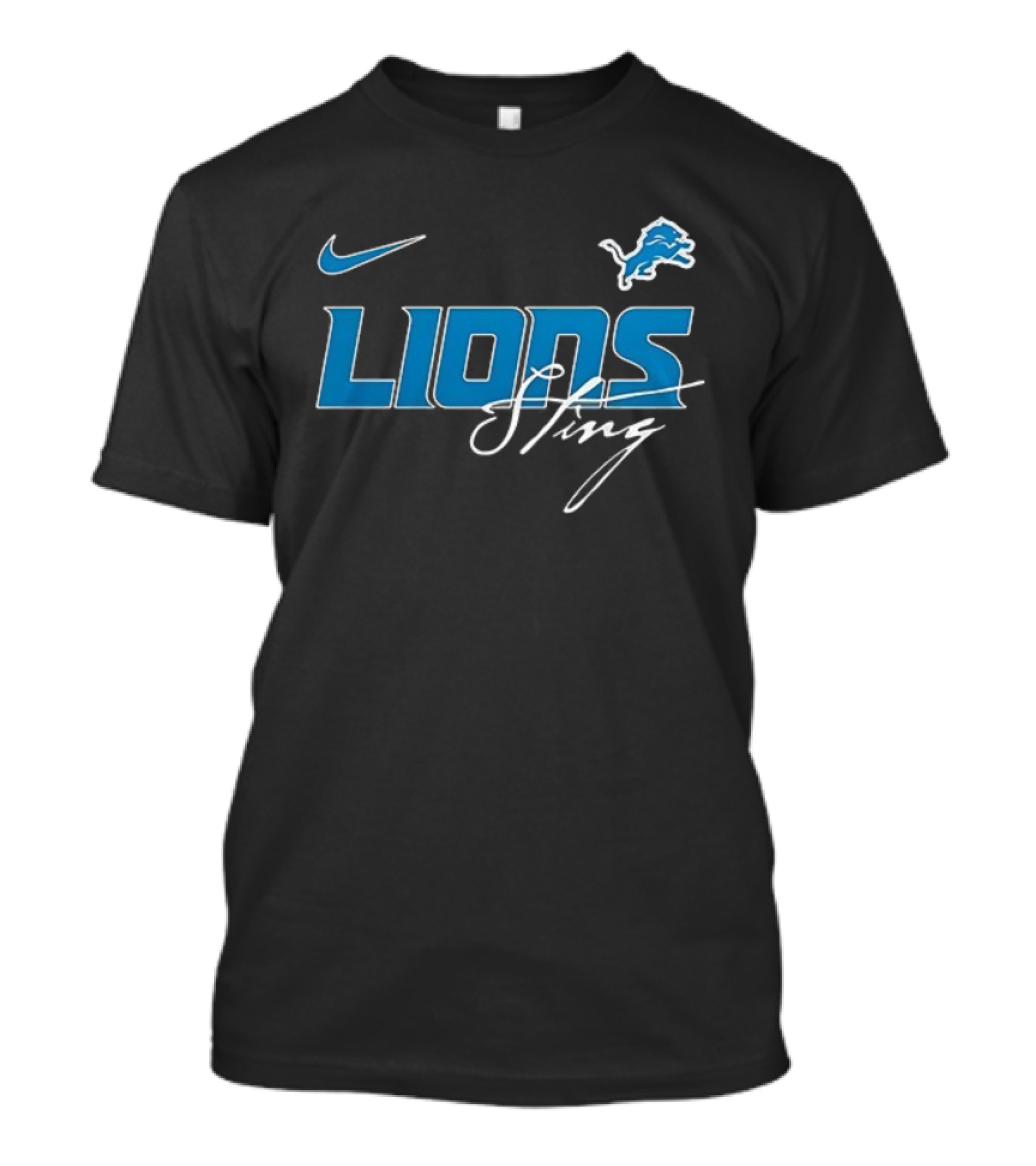 Nike Detroit Lions Sting Go Lions T-Shirt