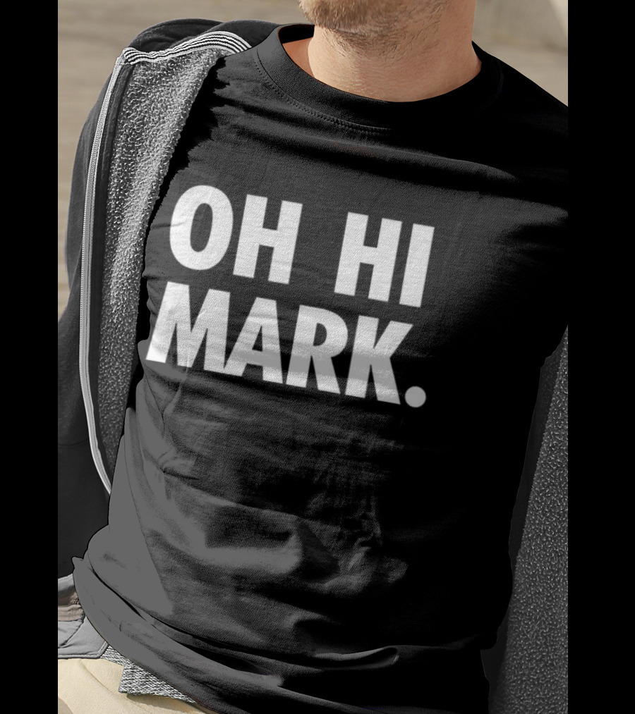 Oh Hi Mark The Room Cult Classic Movie Quote Tee T-Shirt