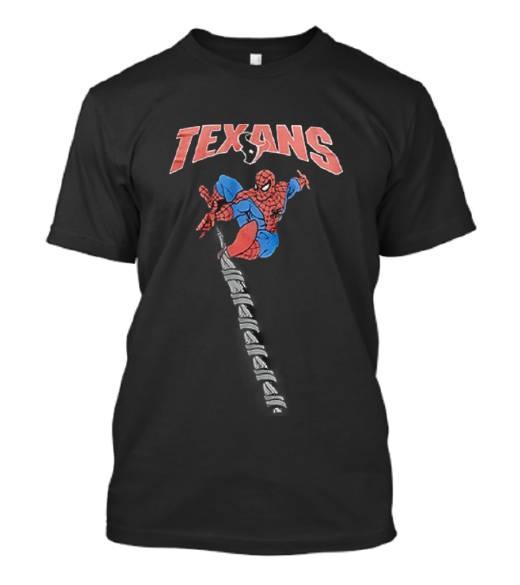 Texans Amazing Spider Man Comic Character Collaboration T-Shirt