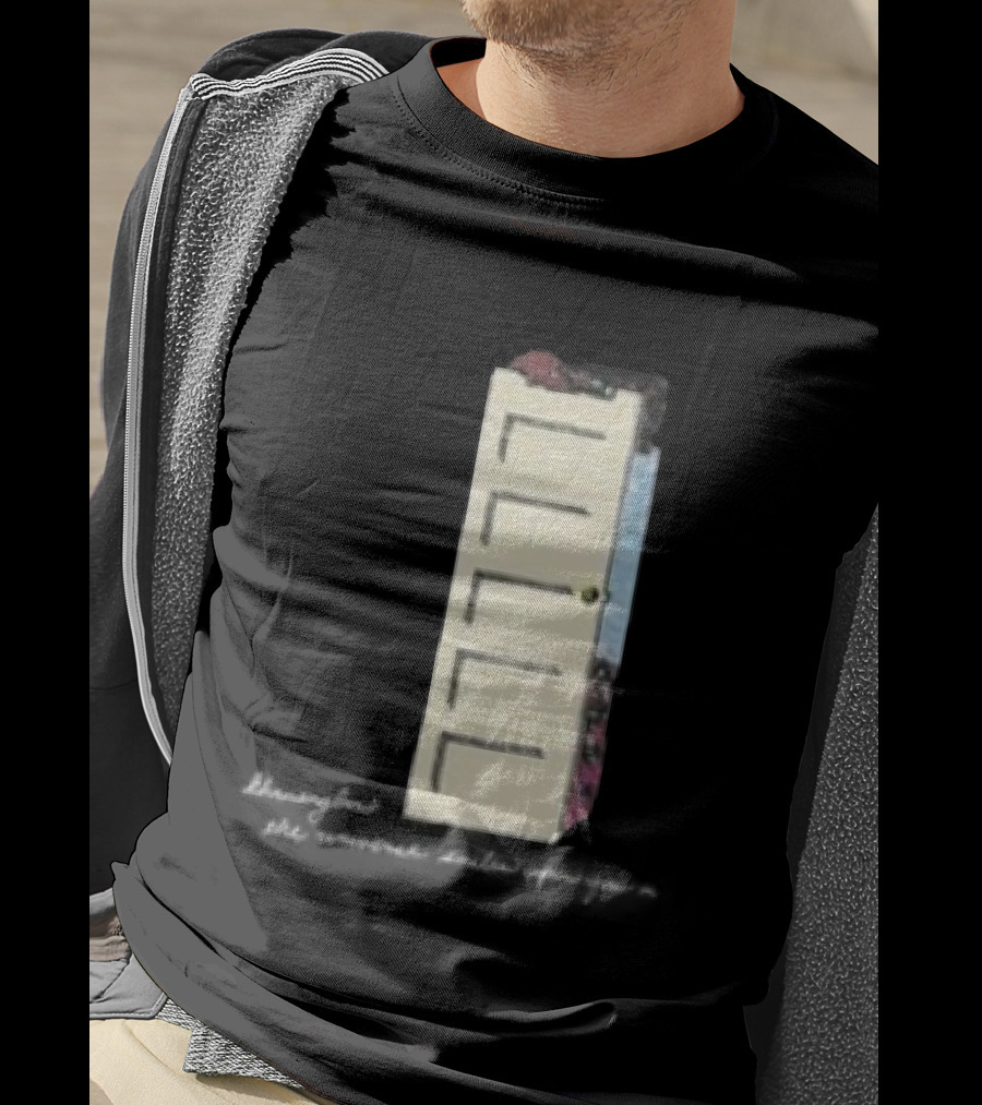 TUSHY The Universe Smiles Upon You 2025 Tour Door Art With Flowers And Pastel Colors T-Shirt